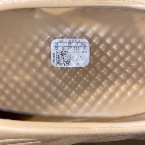 Light Taupe Slip-On Foam runners adidas Yeezy main image 4